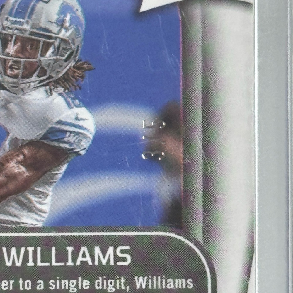 2022 Jameson Williams Crusade Rookie #3/5 Panini Rookies & Stars Detroit SSP - Picture 2 of 3